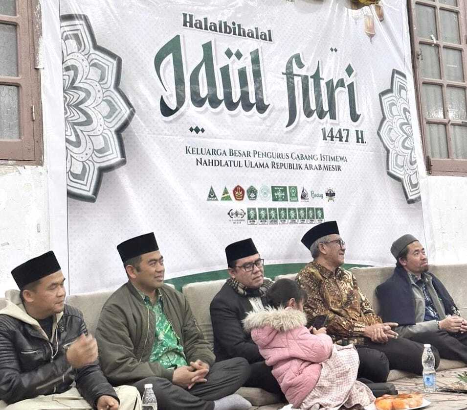 PCINU Mesir Gelar Tabligh Akbar dan Halal Bihalal, Dihadiri Ratusan WNI di Kairo